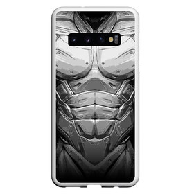 Чехол для Samsung Galaxy S10 с принтом Crysis Экзоскелет в Новосибирске, Силикон | Область печати: задняя сторона чехла, без боковых панелей | crysis | style | бронь | броня | внешность | доспехи | костюм | крайзис | крайсис | кризис | крисис | мышцы | облик | пресс | робот | скин | тело | титан | торс | экзоскелет