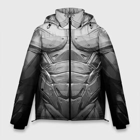 Мужская зимняя куртка 3D с принтом Crysis Экзоскелет в Новосибирске, верх — 100% полиэстер; подкладка — 100% полиэстер; утеплитель — 100% полиэстер | длина ниже бедра, свободный силуэт Оверсайз. Есть воротник-стойка, отстегивающийся капюшон и ветрозащитная планка. 

Боковые карманы с листочкой на кнопках и внутренний карман на молнии. | Тематика изображения на принте: crysis | style | бронь | броня | внешность | доспехи | костюм | крайзис | крайсис | кризис | крисис | мышцы | облик | пресс | робот | скин | тело | титан | торс | экзоскелет