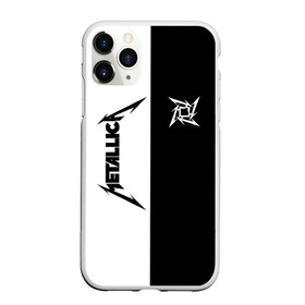 Чехол для iPhone 11 Pro Max матовый с принтом METALLICA в Новосибирске, Силикон |  | metallica | metallica logo | rock | метал группа | металл | металлика логотип | музыка | рок | трэш метал | хеви метал