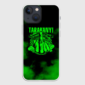 Чехол для iPhone 13 mini с принтом Тараканы в Новосибирске,  |  | band | feelee records | navigator records | аиб records | альтернативный | бенд | бэнд | группа | дмитрий спирин | панк | поп | рок | таракан | тараканы | фг никитин | четыре таракана