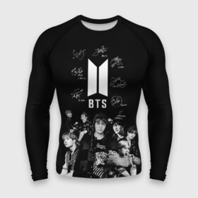 Мужской рашгард 3D с принтом BTS в Новосибирске,  |  | autographs | bangtan boys | beyond the scene | boyband | boys | bts | chin | chonguk | edm | emblem | hip hop | jimin | jj hope | k pop | logo | rb | rm | shuga | south korean | wee | автографы | бойбенд | ви | джей хоуп | логотип | мальчики | сюга 