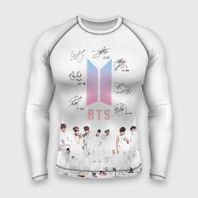 Мужской рашгард 3D с принтом BTS в Новосибирске,  |  | autographs | bangtan boys | beyond the scene | boyband | boys | bts | chin | chonguk | edm | emblem | hip hop | jimin | jj hope | k pop | logo | rb | rm | shuga | south korean | wee | автографы | бойбенд | ви | джей хоуп | логотип | мальчики | сюга 