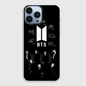 Чехол для iPhone 13 Pro Max с принтом BTS в Новосибирске,  |  | autographs | bangtan boys | beyond the scene | boyband | boys | bts | chin | chonguk | edm | emblem | hip hop | jimin | jj hope | k pop | logo | rb | rm | shuga | south korean | wee | автографы | бойбенд | ви | джей хоуп | логотип | мальчики | сюга 