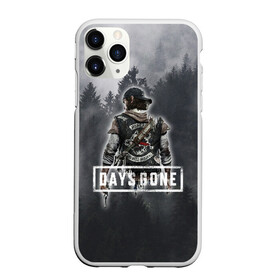 Чехол для iPhone 11 Pro матовый с принтом Days Gone в Новосибирске, Силикон |  | days gone | лес | лого | персонаж