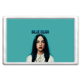 Магнит 45*70 с принтом BILLIE EILISH в Новосибирске, Пластик | Размер: 78*52 мм; Размер печати: 70*45 | ayelish | bad guy | bellyache | bilie eilish | bilie elish | billie | billie eilish | eilish | electronic | elish | music | били айлиш | билли айлиш | эйлиш | элиш