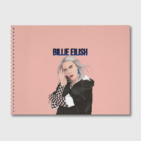 Альбом для рисования с принтом BILLIE EILISH в Новосибирске, 100% бумага
 | матовая бумага, плотность 200 мг. | ayelish | bad guy | bellyache | bilie eilish | bilie elish | billie | billie eilish | eilish | electronic | elish | music | били айлиш | билли айлиш | эйлиш | элиш