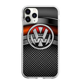 Чехол для iPhone 11 Pro Max матовый с принтом Volkswagen Metal в Новосибирске, Силикон |  | volkswagen | авто | волксваген | вольсваген | железо | кольчуга | лого авто | метал | металлическая | сетка | сталь | цепи