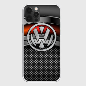 Чехол для iPhone 12 Pro Max с принтом Volkswagen Metal в Новосибирске, Силикон |  | Тематика изображения на принте: volkswagen | авто | волксваген | вольсваген | железо | кольчуга | лого авто | метал | металлическая | сетка | сталь | цепи