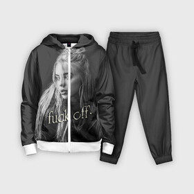 Детский костюм 3D с принтом BILLIE EILISH в Новосибирске,  |  | ayelish | bad guy | bellyache | bilie eilish | bilie elish | billie | billie eilish | eilish | electronic | elish | music | били айлиш | билли айлиш | эйлиш | элиш