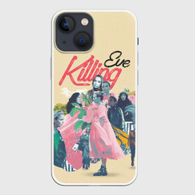 Чехол для iPhone 13 mini с принтом Killing Eve collage в Новосибирске,  |  | Тематика изображения на принте: eve | killing eve | oksana astankova | villanelle | вилланель | ева | оксана