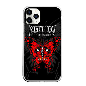 Чехол для iPhone 11 Pro Max матовый с принтом Metallica в Новосибирске, Силикон |  | Тематика изображения на принте: american | butterfly | devil | fangs | james hetfield | kirk hammett | metal band | metallica | music | mystic | red | rock | skull | vampire | американская | бабочка | вампир | джеймс хетфилд | дьявол | кирк хэмметт | клыки | красная | ларс ульрих | мета