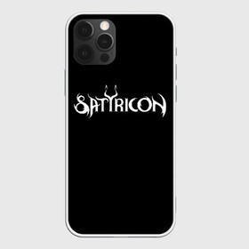 Чехол для iPhone 12 Pro с принтом Satyricon в Новосибирске, силикон | область печати: задняя сторона чехла, без боковых панелей | black metal | metal | rock | satyricon | метал | рок