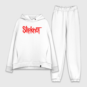 Женский костюм хлопок Oversize с принтом SLIPKNOT | СЛИПКНОТ в Новосибирске,  |  | slipknot | слипкнот