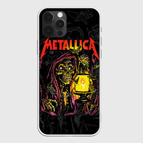 Чехол для iPhone 12 Pro Max с принтом Metallica в Новосибирске, Силикон |  | american | death | fly | holds | james hetfield | kirk hammett | lantern | metal band | metallica | moths | music | mysticism | rock | skeleton | skull | американская | держит | джеймс хетфилд | ларс ульрих | летают | метал группа | металлика | мистика | 