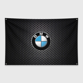 Флаг-баннер с принтом BMW (РЕДАЧ) в Новосибирске, 100% полиэстер | размер 67 х 109 см, плотность ткани — 95 г/м2; по краям флага есть четыре люверса для крепления | bmw | bmw performance | m | motorsport | performance | бмв | моторспорт
