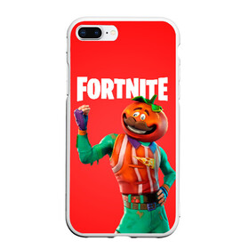 Чехол для iPhone 7Plus/8 Plus матовый с принтом Fortnite (Tomato) в Новосибирске, Силикон | Область печати: задняя сторона чехла, без боковых панелей | Тематика изображения на принте: fortnite | game | like | mem | skin | skins | tomato | помидор | скин | томат | форнайн | форнайт | фортнайн | фортнайт