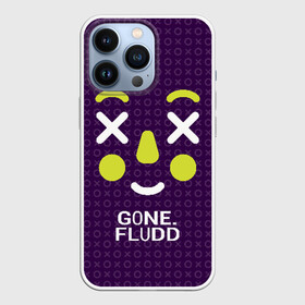 Чехол для iPhone 13 Pro с принтом GONE.Fludd в Новосибирске,  |  | chaos | fludd | gone | gone fludd | gone.fludd | gonefludd | rap | гон | зашей | мамбл | русский | рэп | рэпер | сахарный | суперчуитс | флад | фладд | флексикон | хаос | человек | чизарп | чуитс | швепс | швепсово