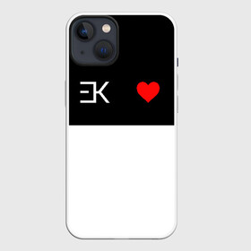 Чехол для iPhone 13 с принтом ЕГОР КРИД (Сердце) в Новосибирске,  |  | black | egor | hip | hop | inc | kreed | logo | pop | rap | star | team | алых | грехи | егор | знают | крид | лого | миллион | настроения | они | поп | роз | рэп | самая | символ | хип | холостяк | хоп | цвет | черный | что