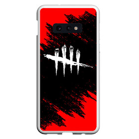 Чехол для Samsung S10E с принтом DEAD BY DAYLIGHT в Новосибирске, Силикон | Область печати: задняя сторона чехла, без боковых панелей | Тематика изображения на принте: dbd | dead by daylight | survival horror | дбд | мертвы к рассвету