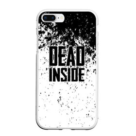 Чехол для iPhone 7Plus/8 Plus матовый с принтом Dead Inside в Новосибирске, Силикон | Область печати: задняя сторона чехла, без боковых панелей | dead | dota | inside | аниме | внутри | гуль | дэд | инсайд | мертвец | мертвый | токийский