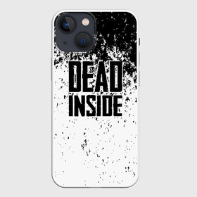 Чехол для iPhone 13 mini с принтом Dead Inside в Новосибирске,  |  | dead | dota | inside | аниме | внутри | гуль | дэд | инсайд | мертвец | мертвый | токийский