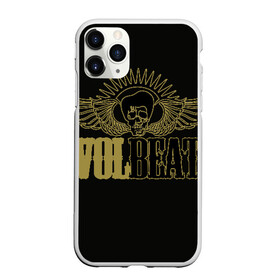 Чехол для iPhone 11 Pro Max матовый с принтом Volbeat в Новосибирске, Силикон |  | groove metal | hardcore | psychobilly | volbeat | волбит