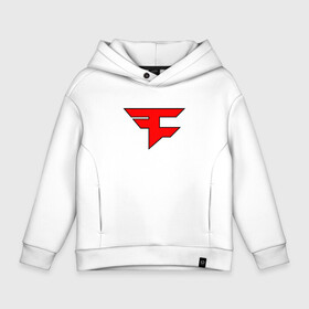 Детское худи Oversize хлопок с принтом FAZE CLAN в Новосибирске, френч-терри — 70% хлопок, 30% полиэстер. Мягкий теплый начес внутри —100% хлопок | боковые карманы, эластичные манжеты и нижняя кромка, капюшон на магнитной кнопке | astralis | awp | counter strike | cs go | cs go global offensive | faze clan | hyper beast | team liquid | астралис | тим ликвид | фейз клан | хайпер бист