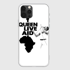 Чехол для iPhone 12 Pro с принтом Queen LIVE AID в Новосибирске, силикон | область печати: задняя сторона чехла, без боковых панелей | bohemian | brian | freddie | john | mercury | must go on | queen | rhapsody | roger | taylor | the miracle | the show | богемская | рапсодия | роджер тейлор | фредди меркьюри