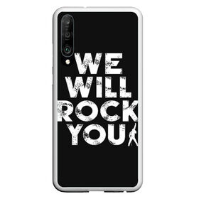 Чехол для Honor P30 с принтом We Will Rock You в Новосибирске, Силикон | Область печати: задняя сторона чехла, без боковых панелей | bohemian | brian | freddie | john | mercury | must go on | queen | rhapsody | roger | taylor | the miracle | the show | богемская | рапсодия | роджер тейлор | фредди меркьюри