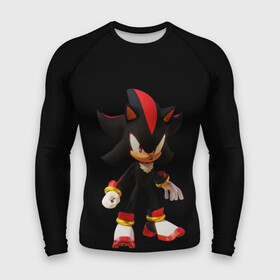 Мужской рашгард 3D с принтом Shadow в Новосибирске,  |  | hedgehog | metal sonic | shadow | silver | silver the hedgehog | sonic | sonic boom | sonic the hedgehog | еж | ёж сонник | ежик | игры | соник | фильмы | черный соник | шедоу