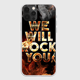 Чехол для iPhone 12 Pro Max с принтом We Will Rock You в Новосибирске, Силикон |  | bohemian | brian | freddie | john | mercury | must go on | queen | rhapsody | roger | taylor | the miracle | the show | богемская | рапсодия | роджер тейлор | фредди меркьюри