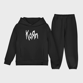 Детский костюм хлопок Oversize с принтом KORN в Новосибирске,  |  | korn | корн | коян