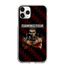 Чехол для iPhone 11 Pro матовый с принтом Rammstein (Росомаха) в Новосибирске, Силикон |  | rammstein