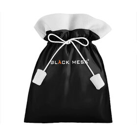 Подарочный 3D мешок с принтом BLACK MESA в Новосибирске, 100% полиэстер | Размер: 29*39 см | black mesa | city 17 | combine guard | gordon freeman | half life | source | valve | гордон фримен | халф лайф