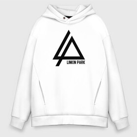 Мужское худи Oversize хлопок с принтом LINKIN PARK в Новосибирске, френч-терри — 70% хлопок, 30% полиэстер. Мягкий теплый начес внутри —100% хлопок | боковые карманы, эластичные манжеты и нижняя кромка, капюшон на магнитной кнопке | chester bennington | linkin park | mike shinoda | линкин парк