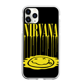 Чехол для iPhone 11 Pro матовый с принтом Nirvana в Новосибирске, Силикон |  | Тематика изображения на принте: bleach | blew | cobain | dave | geffen | hormoaning | in utero | incesticide | krist | kurt | nevermind | nirvana | novoselic | rock | vevo | геффен | курт кобейн | нирвана | рок