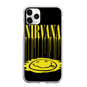 Чехол для iPhone 11 Pro Max матовый с принтом Nirvana в Новосибирске, Силикон |  | bleach | blew | cobain | dave | geffen | hormoaning | in utero | incesticide | krist | kurt | nevermind | nirvana | novoselic | rock | vevo | геффен | курт кобейн | нирвана | рок