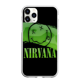 Чехол для iPhone 11 Pro Max матовый с принтом Nirvana в Новосибирске, Силикон |  | bleach | blew | cobain | dave | geffen | hormoaning | in utero | incesticide | krist | kurt | nevermind | nirvana | novoselic | rock | vevo | геффен | курт кобейн | нирвана | рок