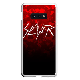 Чехол для Samsung S10E с принтом SLAYER (12) в Новосибирске, Силикон | Область печати: задняя сторона чехла, без боковых панелей | metal | music | rock | slayer | метал | музыка | рок