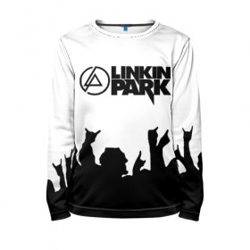 Детский лонгслив 3D с принтом LINKIN PARK в Новосибирске, 100% полиэстер | длинные рукава, круглый вырез горловины, полуприлегающий силуэт
 | chester bennington | linkin park | mike shinoda | линкин парк