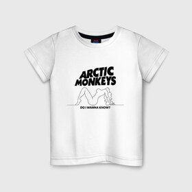 Детская футболка хлопок с принтом AM в Новосибирске, 100% хлопок | круглый вырез горловины, полуприлегающий силуэт, длина до линии бедер | Тематика изображения на принте: alex turner | arctic monkeys | алекс тёрнер | арктик монкейс | арктические обезьяны