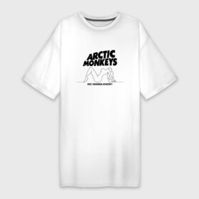 Платье-футболка хлопок с принтом AM в Новосибирске,  |  | alex turner | arctic monkeys | алекс тёрнер | арктик монкейс | арктические обезьяны