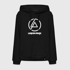 Мужская толстовка с принтом LINKIN PARK в Новосибирске, френч-терри, мягкий теплый начес внутри (100% хлопок) | карман-кенгуру, эластичные манжеты и нижняя кромка, капюшон с подкладом и шнурком | Тематика изображения на принте: chester bennington | linkin park | mike shinoda | линкин парк