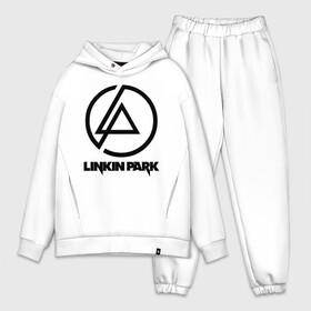 Мужской костюм хлопок OVERSIZE с принтом LINKIN PARK в Новосибирске,  |  | chester bennington | linkin park | mike shinoda | линкин парк