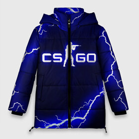 Женская зимняя куртка 3D с принтом CS GO LIGHTNING STYLE в Новосибирске, верх — 100% полиэстер; подкладка — 100% полиэстер; утеплитель — 100% полиэстер | длина ниже бедра, силуэт Оверсайз. Есть воротник-стойка, отстегивающийся капюшон и ветрозащитная планка. 

Боковые карманы с листочкой на кнопках и внутренний карман на молнии | astralis | awp | counter strike | cs go | cs go global offensive | faze clan | hyper beast | team liquid | thunder | астралис | молнии | тим ликвид | фейз клан | хайпер бист | шторм