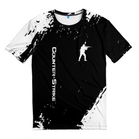Мужская футболка 3D с принтом CS GO в Новосибирске, 100% полиэфир | прямой крой, круглый вырез горловины, длина до линии бедер | astralis | awp | counter strike | cs go | cs go global offensive | faze clan | hyper beast | team liquid | астралис | тим ликвид | фейз клан | хайпер бист