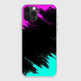 Чехол для iPhone 12 Pro Max с принтом НЕОНОВЫЕ БРЫЗГИ в Новосибирске, Силикон |  | abstract | geometry | glitch | texture | wave | абстракция | брызги | брызги красок | волны | геометрия | глитч | текстура