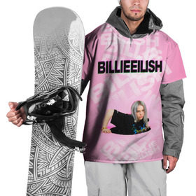 Накидка на куртку 3D с принтом Billie Eilish в Новосибирске, 100% полиэстер |  | Тематика изображения на принте: ayelish | bad guy | bellyache | bilie eilish | bilie elish | billie | billie eilish | eilish | electronic | elish | music | билли айлиш | эйлиш | элиш