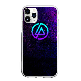 Чехол для iPhone 11 Pro матовый с принтом Linkin Park в Новосибирске, Силикон |  | alternative | brad delson | breakbit | chester bennington | dave farrell | electronic rock | extreme | linkin park | mike shinoda | neon | nu metal | rap | rock | рок