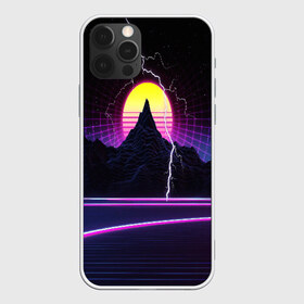 Чехол для iPhone 12 Pro Max с принтом RETRO STORM в Новосибирске, Силикон |  | bright | colorful | cool | disco | music | music lover | retro | speaker | tape recorder | technique | vintage | винтаж | динамик | диско | магнитофон | меломан | музыка | неон | разноцветный | ретро | техника